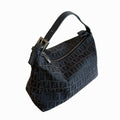 Fendi Zucchino Canvas Handbag