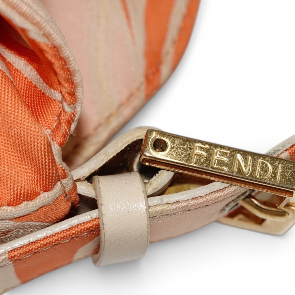 Rare Fendi Baguette Silk Handbag