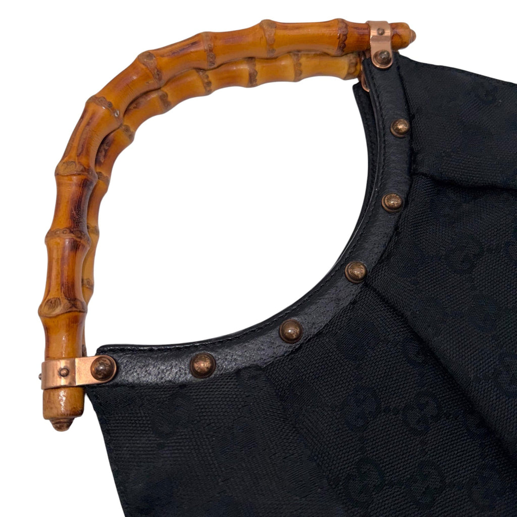 Gucci Monogram Bamboo Bag