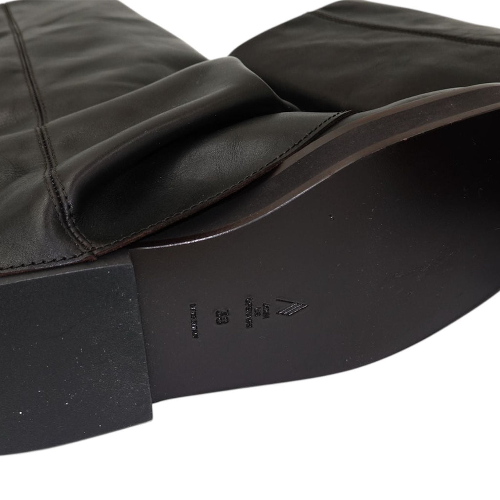 Attico Women's Robin Leather Combat Boot