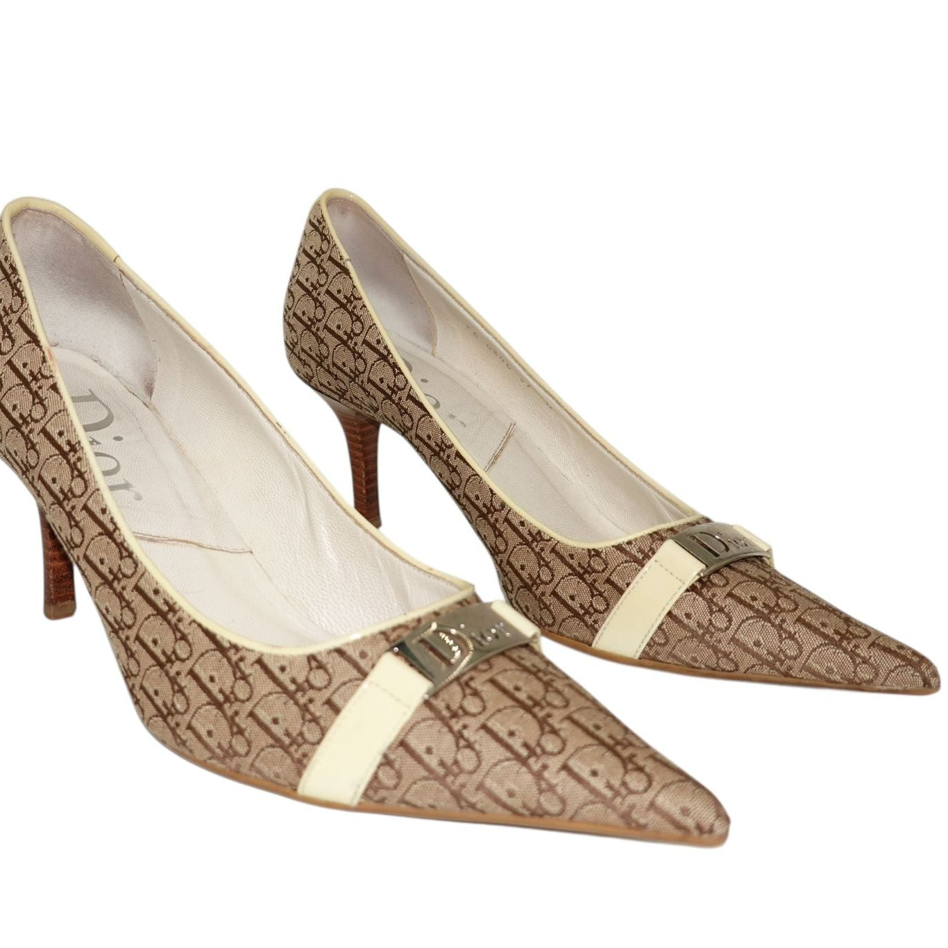Christian Dior Monogram Canvas Heels