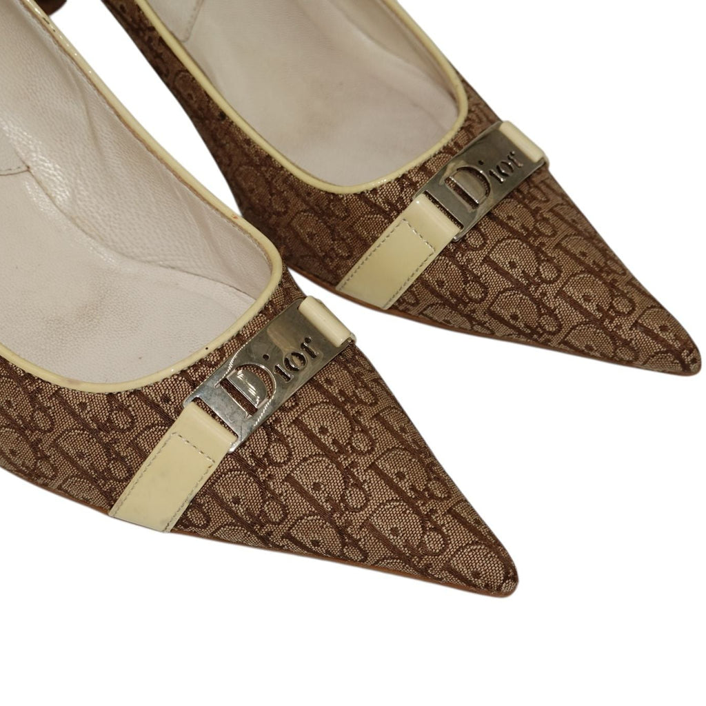Christian Dior Monogram Canvas Heels