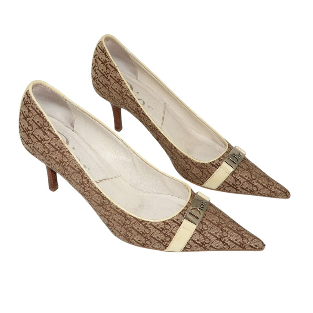 Christian Dior Monogram Canvas Heels