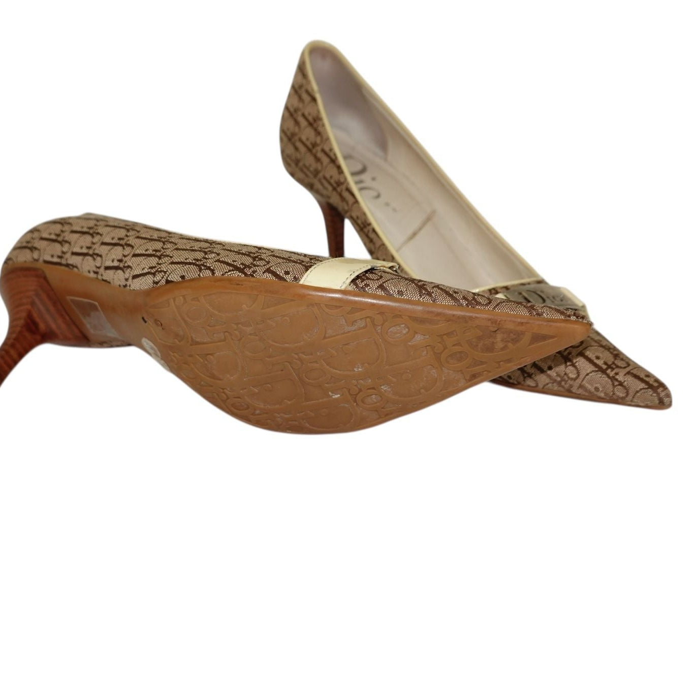 Christian Dior Monogram Canvas Heels