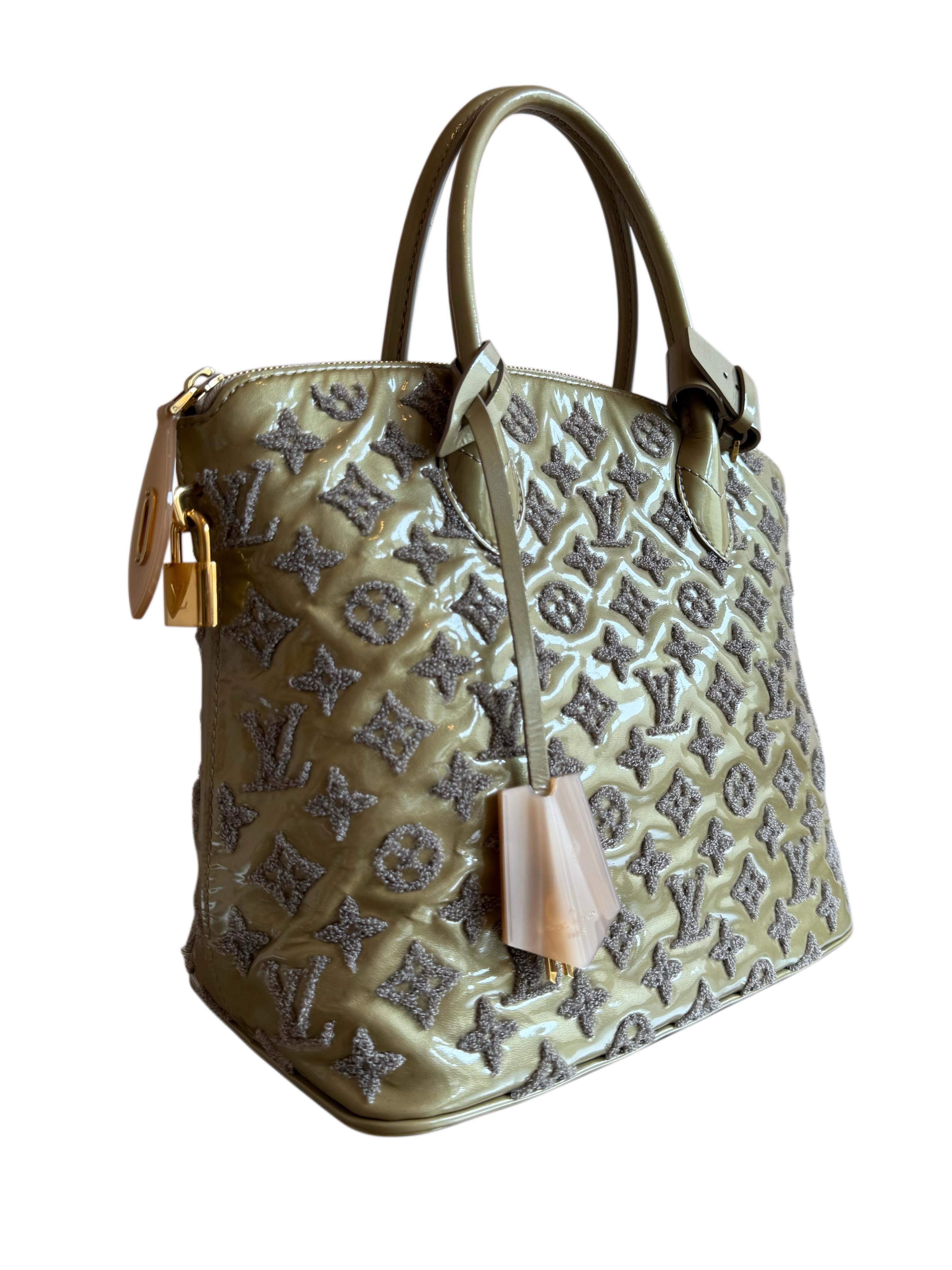 Louis Vuitton Monogram Vernis Lockit (Bouclé Limited Edition)